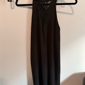 Elegant Black Sleeveless Dress